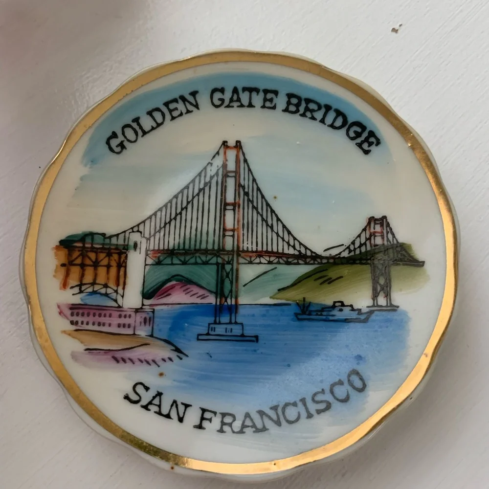 San Francisco Plate and Saucer